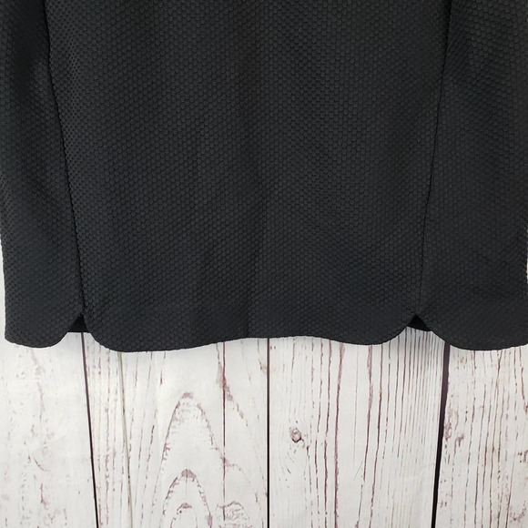 Lauren Conrad Mini Skirt Womens Size 6 Textured Short Stretch Black - Picture 4 of 7